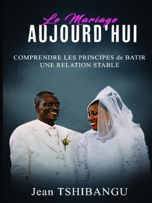 cover image of LE MARIAGE AUJOURD'HUI
